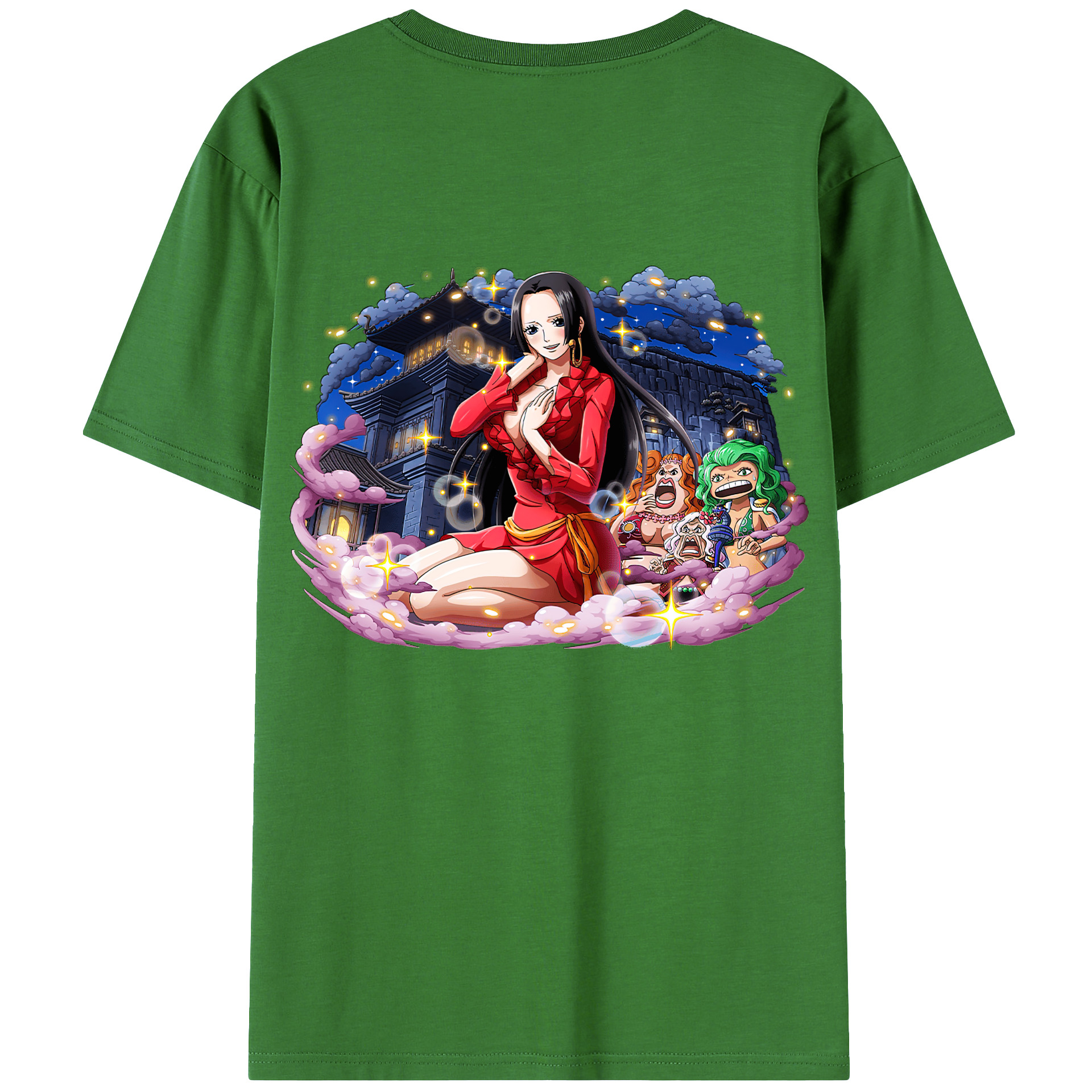 ワンピース ボア・ハンコック ONE PIECE Boa·Hancock レディース半袖Tシャツ(バックプリント)